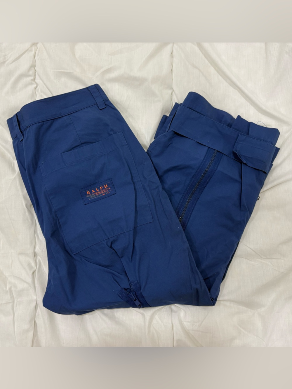 Ralph Lauren Deep Blue Cargo Capris